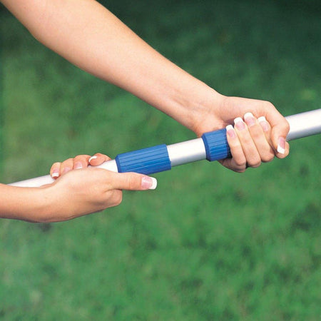 Kit di pulizia per piscina da 488 cm con spazzola aspira-fango e retino