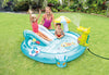 Piscina gonfiabile Alligatore con spruzzo per bambini 201 x 170 cm