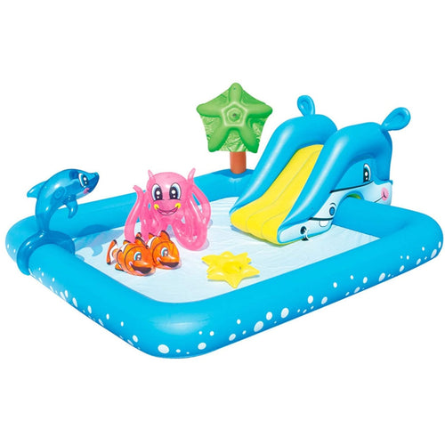 Piscina gonfiabile per bambini Bestway con scivolo e spruzzi