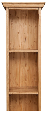 Biscottini Libreria alta Biscottini in legno massello di tiglio finitura naturale 40x30x196