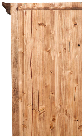 Biscottini Libreria alta Biscottini in legno massello di tiglio finitura naturale 40x30x196