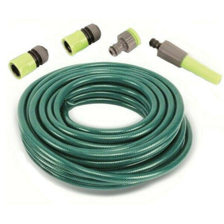 Tubo da irrigazione per giardino esterno con accessori 15m da giardinaggio