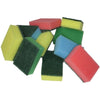 Spugne per cucina con paglietta 10 pezzi in colori assortiti