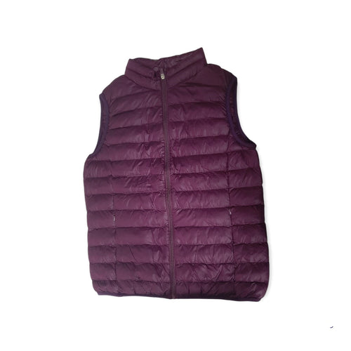 Divine Piumino Smanicato Donna Bordeaux