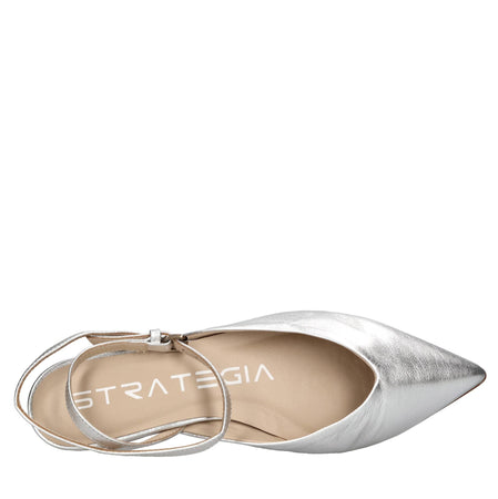 Strategia Scarpe basse Argento da donna
