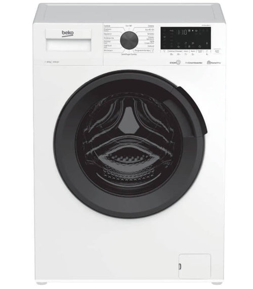 Beko WTX101486AI-IT - Lavatrice 10kg 60 cm 1400 giri Inverter a Vapore Classe A Bianca