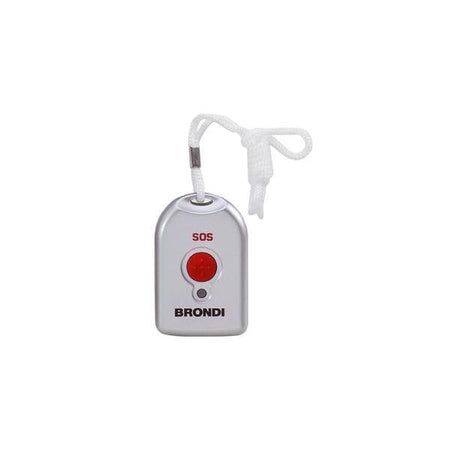 BRONDI SUPER BRAVO PLUS (ARGENTO) - TELEFONO CORDED - TASTI GRANDI - VIVAVOCE - DISPLAY - COMPATIBILE CON APPARECCHI ACUSTICI - TELECOMANDO SOS