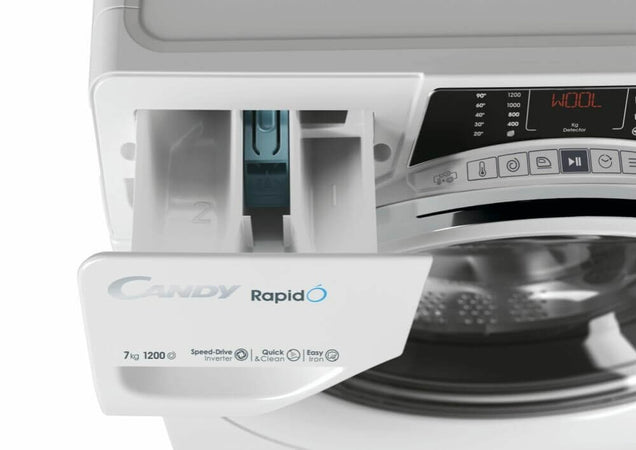 Lavatrice Candy RO4 1274DWMCT/1-S cm. 60 - capacità 7 kg - bianco