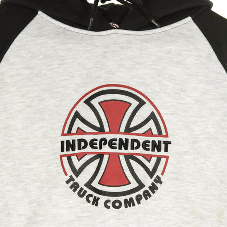INDEPENDENT Felpa Cappuccio Uomo Itc Bauhaus Hood Black/athletic Heather da uomo