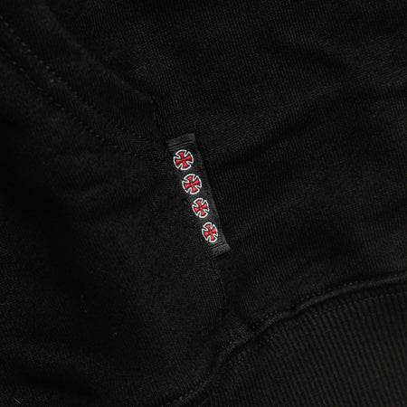 INDEPENDENT Felpa Leggera Cappuccio Uomo Array Raglan Hood Black da uomo