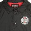 INDEPENDENT Giacca Coach Jacket Uomo Truck Co Jacket Black da uomo