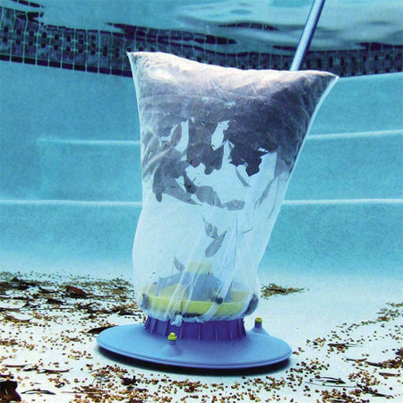 Aspiratore per fondo piscine "Venturi" con asta da 120 cm per manutenzione e pulizia