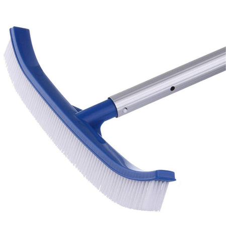 Kit completo per la pulizia di piscine fuori terra ed interrate con retino e spazzola