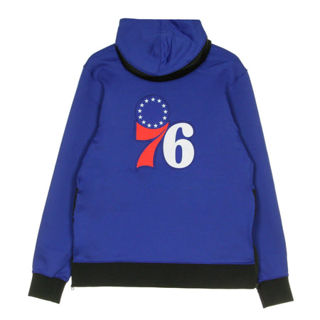 NIKE NBA Felpa Leggera Cappuccio Zip Uomo Nba Therma Flex Showtime Hoodie Phi76e Rush Blue/black/white da uomo