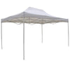 Gazebo pieghevole 3x4,5 mt qualità professionale in acciaio richiudibile per sagre e fiere