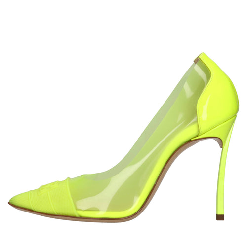 Casadei Scarpe con Tacco Giallo da donna