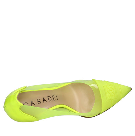 Casadei Scarpe con Tacco Giallo da donna