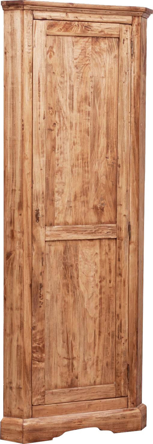 Biscottini Angoliera Country Biscottini legno massello tiglio finitura naturale 50x50x184