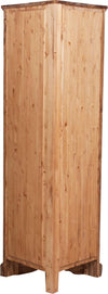 Biscottini Angoliera Country Biscottini legno massello tiglio finitura naturale 50x50x184
