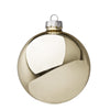 Palline in vetro per albero di natale champagne decorazione natalizia