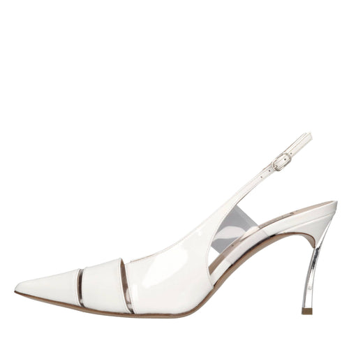 Casadei Scarpe con Tacco Bianco da donna