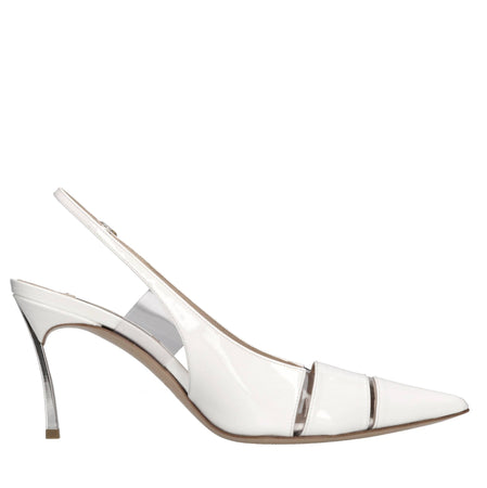 Casadei Scarpe con Tacco Bianco da donna