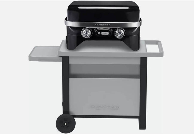 Campingaz Supporto per Barbecue con Ruote Carrello Barbecue 2000036959 Deluxe