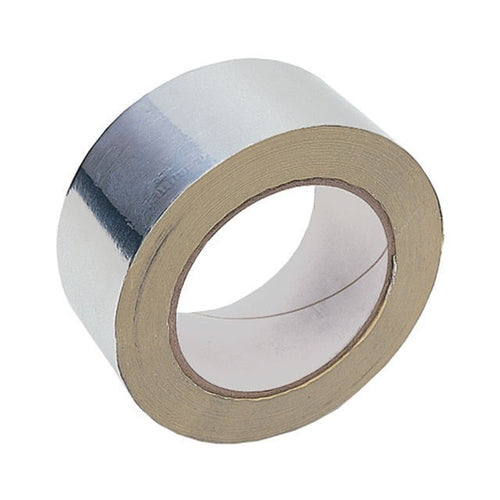 Nastro alluminio adesivo isolante rotolo da 50mm x 50mt