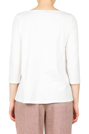 NEIRAMI Neirami - T-shirt - 450090 - Latte da donna