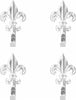 15pz Ganci Appendi Argento 3cm Appendino Per Quadri Giglio Fiorentino Con Chiodi Casa, arredamento e bricolage > Accessori Casa > Cornici e Portafoto Trade Shop italia - Napoli, Commerciovirtuoso.it
