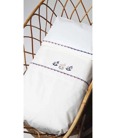 Completo lenzuolino culla – porta enfant 100% puro cotone 90×120 – Gary Z70116