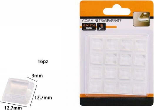 16-Gommini-Adesivi-Protezione-Pavimenti-Trasparenti-Quadrati-12.7x12.7x3mm-66092