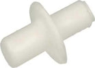 16-PEZZI---REGGIPIANI-IN-NYLON-CON-FLANGIA-E-PERNO-Ø5MM---COLORE-BIANCO