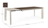 Tavolo Briva allungabile rettangolare con piano in ceramica e supporto in mdf