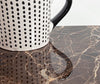 Tavolo Briva allungabile rettangolare con piano in ceramica e supporto in mdf