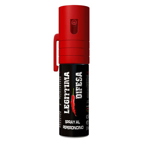 Spray Antiaggressione Peperoncino Legittima Difesa da 15ml