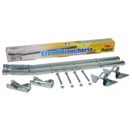 Stendibiancheria Giussani Rapid per balcone  in acciaio alta qualità