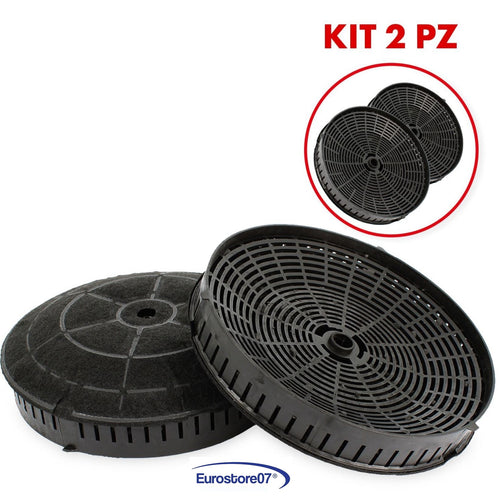 COPPIA FILTRO CAPPA AI CARBONI ATTIVI TYPE 57 PER WHIRLPOOL REX ELICA SAMSUNG