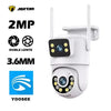 TELECAMERA DOPPIA LENTE INFRAROSSI 1080P IP CAMERA WIFI IP66 JORTAN JTZ-9697