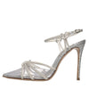 Casadei Scarpe con Tacco Argento da donna