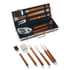 Set di accessori per barbecue Ompagrill kit per BBQ e brace con valigetta