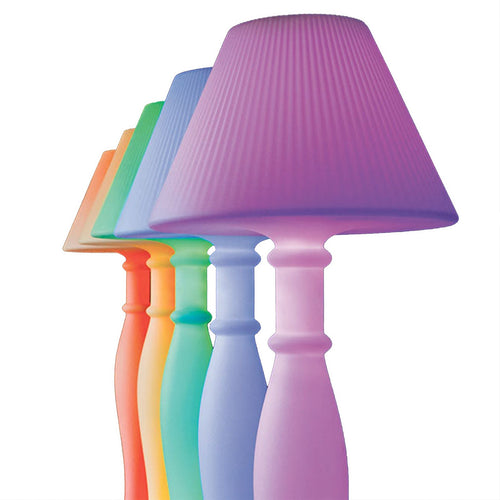 Lampada Eva luminosa per interno ed esterno Made in Italy da h 180 cm