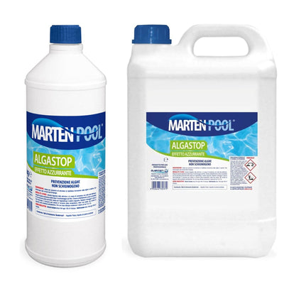 Alghicida azzurrante Algastop antialghe giornaliero per piscine