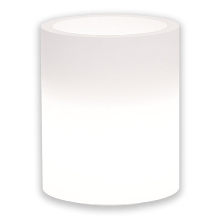 Vaso luminoso Venusio Bright rotondo decorazione con led per esterno "Made in Italy"