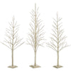 Albero di natale luminoso Glad Ramo con led a luce calda Decorazione da interno