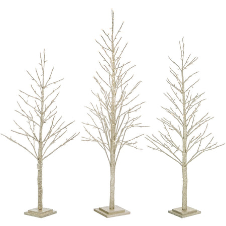 Albero di natale luminoso "Glad" Ramo con led a luce calda Decorazione da interno