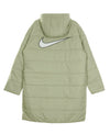 Nike Piumino Lungo Donna Sportswear Core Parka Stone/white/black da donna