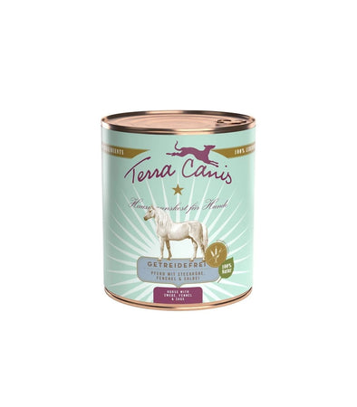 Terra Canis grain-free Cavallo con rapa gialla, finocchio e salvia 800 gr