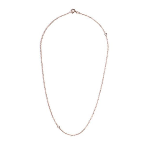 ALISEI - COLLANA COLLEZIONE GLICINE ROLÒ CON ANELLINO CENTRALE