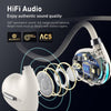 Cuffie Aperte Auricolari Wireless Bluetooth 5.4 impermeabili IPX5 10 ore musica
